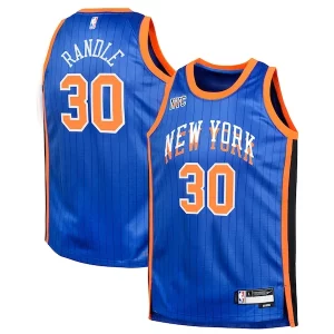 Julius Randle New Captivant York Knicks Nike Youth Swingman Replica Jersey City Edition Blue