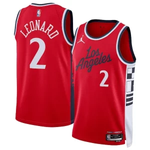 Kawhi Leonard LA Clippers Jordan Brand Refiné Unisex 2024/25 Swingman Jersey Statement Edition Red