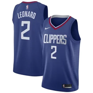 Kawhi Leonard LA Clippers Nike 2019/20 Swingman Jersey Blue Tendance Icon Edition