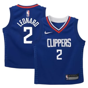 Kawhi Leonard LA Clippers Nike Preschool Dri FIT Swingman Player Jersey Icon Edition Royal Exclusif