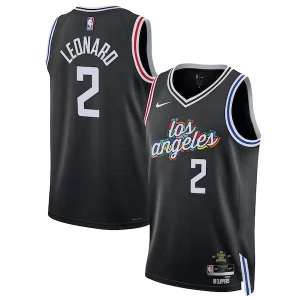 Kawhi Leonard LA Clippers Nike Unisex 2022/23 Swingman Jersey Dashing City Edition Black