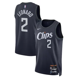 Kawhi Leonard LA Clippers Nike Unisex 2023/24 Swingman Jersey Navy City Superbe Edition