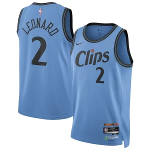 Kawhi Leonard LA Clippers Nike Unisex Gracieux 2024/25 Swingman Player Jersey City Edition Light Blue