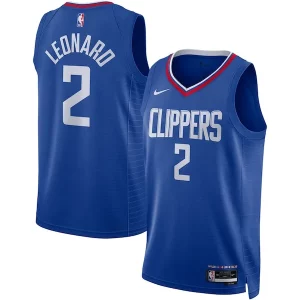 Kawhi Élégant Leonard LA Clippers Nike Unisex Swingman Jersey Icon Edition Royal/White