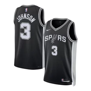 Keldon Johnson San Antonio Spurs Nike Unisex Stylish Swingman Jersey Association Edition Black