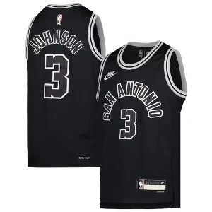 Keldon Johnson San Antonio Spurs Nike Youth 2022/23 Swingman Jersey Classic Stylish Edition Black