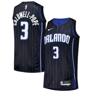 Kentavious Caldwell Pope Orlando Magic Nike Unisex 2024 Offseason Addition Nike Swingman Jersey Black Sophistiqué