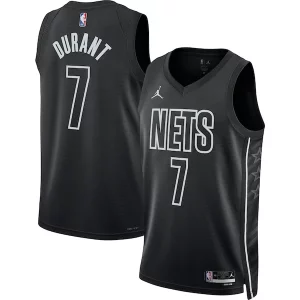 Kevin Durant Brooklyn Exceptionnel Nets Jordan Brand Unisex Swingman Jersey Statement Edition Black