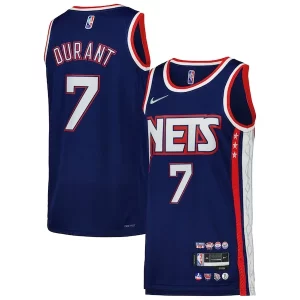 Kevin Durant Brooklyn Nets Nike Incontournable Swingman Player Jersey City Edition Blue/Gray
