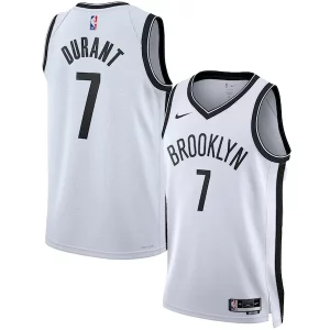 Kevin Durant Brooklyn Nets Nike Unisex Swingman Jersey Association Luxueux Edition White/Black