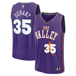 Kevin Classique Durant Phoenix Suns Youth 2024/25 Fast Break Player Jersey City Edition Purple