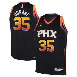 Kevin Durant Phoenix Suns Exceptionnel Jordan Brand Youth 2022/23 Swingman Jersey Statement Edition Black