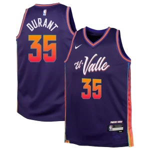 Kevin Durant Phoenix Suns Nike Youth Swingman Replica Jersey Collectible City Edition Purple