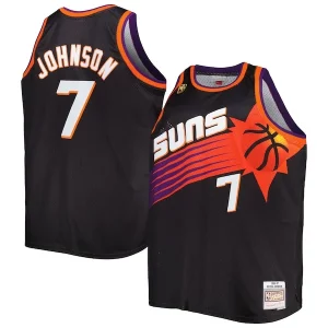 Kevin Johnson Phoenix Suns Big & Tall Hardwood Classics 1996/97 Personalisable Swingman Jersey Black