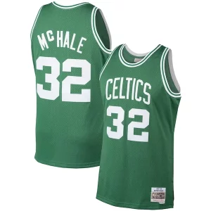 Kevin McHale Boston Celtics 1985/86 Hardwood Classics Swingman Jersey Kelly Green Captivant