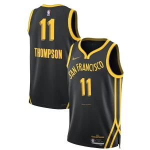 Klay Thompson Golden State Warriors Nike Unisex 2023/24 Swingman Jersey Black Prime City Edition