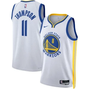 Klay Thompson Golden State Warriors Nike Authentique Unisex Swingman Jersey Association Edition White/Royal