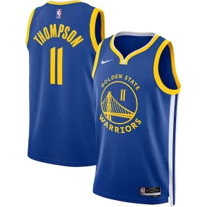 Klay Thompson Golden State Warriors Nike Unisex Swingman Dashing Jersey Icon Edition Royal/White