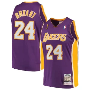 Kobe Bryant Los Angeles Lakers 2008/09 Uniques Hardwood Classics Authentic Jersey Purple