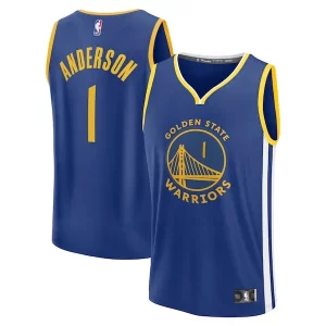 Kyle Anderson Golden State Splendide Warriors Youth Fast Break Replica Player Jersey Icon Edition Royal