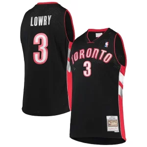 Kyle Lowry Splendide Toronto Raptors 2001/02 Hardwood Classics Swingman Jersey Black