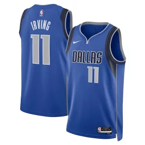Kyrie Irving Dallas Mavericks Nike Unisex Swingman Replica Jersey Icon Edition Blue Éclatant