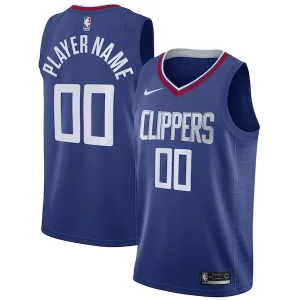 LA Clippers Nike 2020/21 Swingman Custom Jersey Icon Edition Splendide Royal