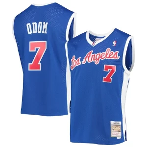Lamar Odom LA Prime Clippers 2001/02 Hardwood Classics Swingman Jersey Royal