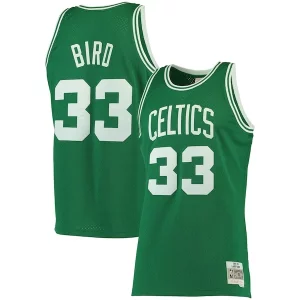 Larry Bird Boston Celtics 1985/86 Big Authentique & Tall Hardwood Classics Swingman Jersey Kelly Green