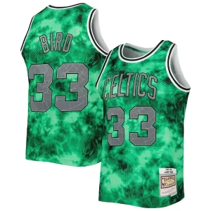 Larry Charming Bird Boston Celtics 1985/86 Galaxy Swingman Jersey Kelly Green