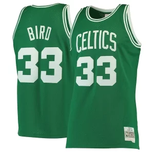 Larry Bird Boston Celtics Hardwood Captivant Classics Swingman Jersey Kelly Green/White