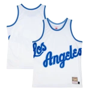 Los Angeles Lakers Hardwood Classics Blown Out Fashion Jersey White Splendide