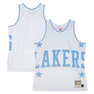 Los Angeles Lakers Sophistiqué Hardwood Classics Blown Out Fashion Jersey White