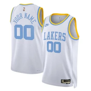 Los Angeles Lakers Nike Unisex 2022/23 Custom Swingman Jersey Classic Admirable Edition White