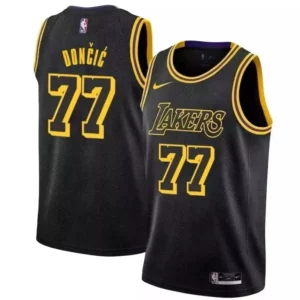 Luka Dončić Los Angeles Lakers Nike Mamba Exceptionnel Edition Jersey Black