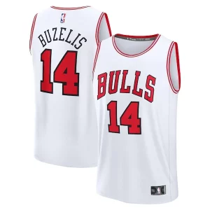 Matas Buzelis Chicago Bulls Refiné Fast Break Replica Player Jersey Association Edition White