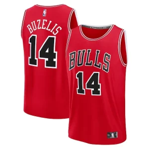 Matas Buzelis Chicago Bulls Fast Break Replica Player Jersey Icon Edition Sophistiqué Red