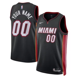 Miami Heat Nike Refiné Unisex Swingman Custom Jersey Black Icon Edition