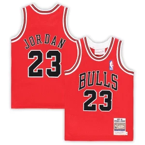 Michael Jordan Chicago Bulls Toddler Charming 1997/98 Hardwood Classics Authentic Jersey Red/Black/White