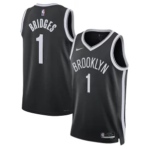 Mikal Bridges Brooklyn Nets Nike Unisex Charming Swingman Jersey Icon Edition Black