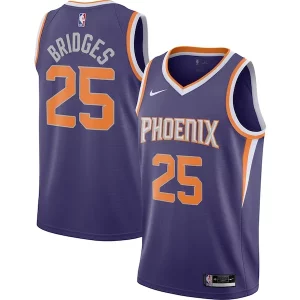 Mikal Bridges Phoenix Suns Premium Nike 2020/21 Swingman Player Jersey Icon Edition Purple