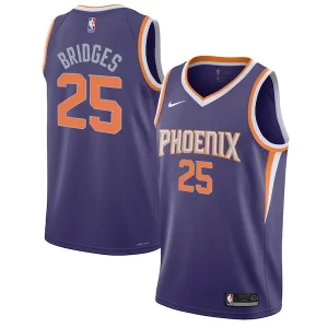Mikal Bridges Phoenix Suns Nike Youth Swingman Stylish Jersey Icon Edition Purple/White