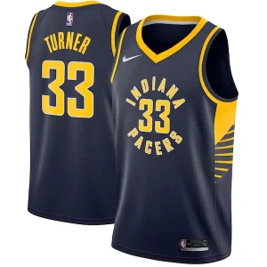 Myles Turner Distingué Indiana Pacers Nike Swingman Jersey Navy Icon Edition