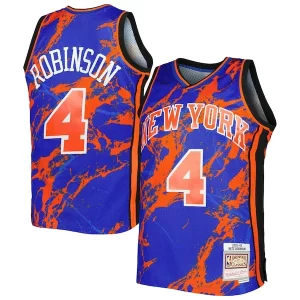 Nate Robinson New York Knicks 2005/06 Hardwood Classics Marble Distingué Swingman Jersey Blue