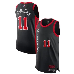Nike DeMar DeRozan Chicago Bulls Authentic Tendance Jersey City Edition Black