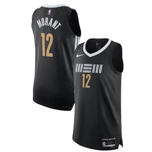 Nike Ja Morant Memphis Grizzlies Authentic Magnifique Jersey City Edition Black