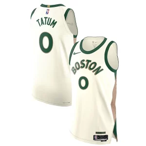 Nike Jayson Tatum Premium Boston Celtics Authentic Jersey City Edition White
