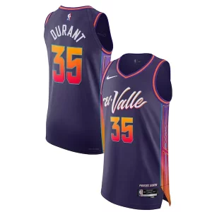 Nike Kevin Durant Phoenix Suns Distingué Authentic Jersey City Edition Purple