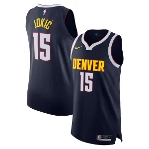 Nikola Jokic Denver Nuggets Nike Authentic Jersey Icon Edition Magnifique Navy
