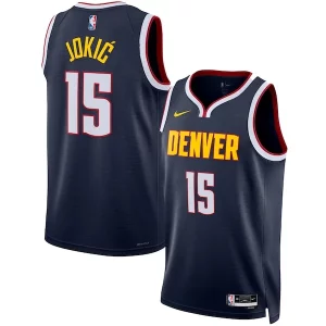 Nikola Jokic Denver Nuggets Nike Unisex Swingman Jersey Icon Edition Classique Navy